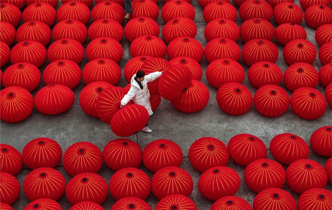 四川金堂：燈籠產(chǎn)銷兩旺